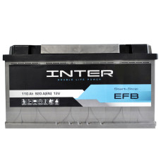 INTER EFB 110Ah 920A R+