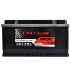Автомобільний акумулятор INTER Sport 100Ah 820A R+