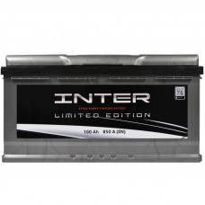Акумулятор INTER limited edition  100Ah 850A R+