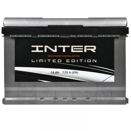 Акумулятор INTER limited edition  74Ah 720A R+