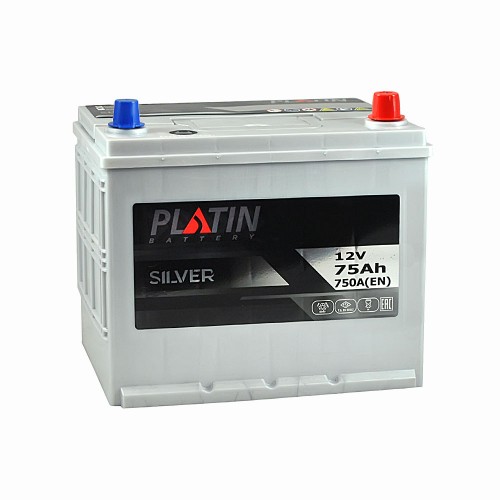 Акумулятор Platin Silver Азія 75 Аг 750 А