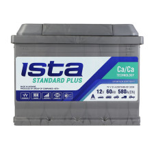 Автомобільний акумулятор ISTA Standard Plus 60Аh 580А
